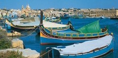 Haventje in Malta